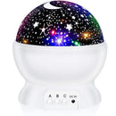Farverig Galaxy Drejelig Lampe