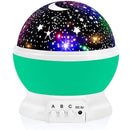Farverig Galaxy Drejelig Lampe