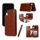 iPhone Læder Wallet Etui