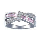 Criss Cross Krystalring