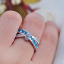 Criss Cross Krystalring