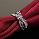 Criss Cross Krystalring