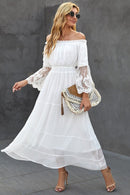 Boho blonde maxikjole