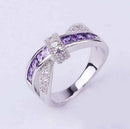 Criss Cross Krystalring