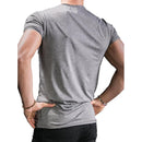 Herre T-shirt i slidt look