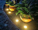 8 udendørs LED-solcellelamper