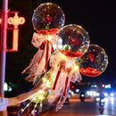 LED Lysende Ballon Rosebuket (Gør-det-selv-pakke)
