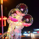 LED Lysende Ballon Rosebuket (Gør-det-selv-pakke)