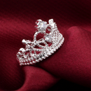 Krystal Krone Ringe