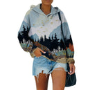 Natural Mountain Printet Sweatshirt