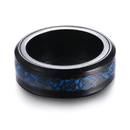Lysende Keltisk Drage Ring