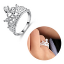 Krystal Krone Ringe