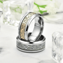 Lysende Keltisk Drage Ring