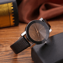 Quartz Herreur Læderrem