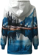 Natural Mountain Printet Sweatshirt