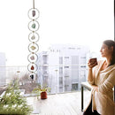 7 Chakra Ædelsten Vægdekoration