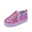 LED-glimmersneakers til børn