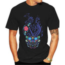 Skull Lust Rose Grafisk T-shirt