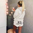 Varm Meow Cat Pyjamas Sæt