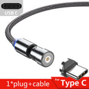 360º magnetisk oplader 1 meter