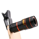 12X Zoom Teleskop Kameralinse til Smartphone