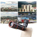 12X Zoom Teleskop Kameralinse til Smartphone
