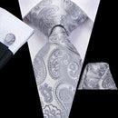 Hi-Tie | Sæt med slips i silke og paisley