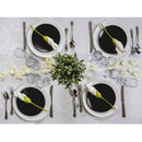 Blomstret servietholder