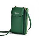 Dame Crossbody Clutch Telefonpung