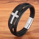 Faith Lære Kors Armbånd