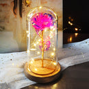 Kunstig Evig Rose LED Lys