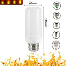 LED-pære med flammeeffekt