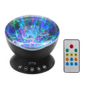 Havbølgeprojektor LED Natlampe