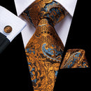 Hi-Tie | Sæt med slips i silke og paisley