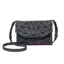 Geometrisk Lysende Crossbody Taske