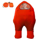 Oppusteligt astronautrumkostume