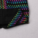 Dame Multi Color Festkjole