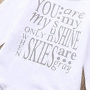 You Are My Sunshine Baby-bodysuitsæt