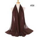 Chiffon Hijab Pandebånd