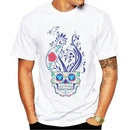 Skull Lust Rose Grafisk T-shirt