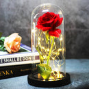 Kunstig Evig Rose LED Lys