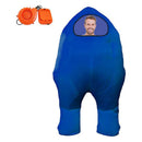 Oppusteligt astronautrumkostume