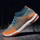 Fly-knitted åndbare sneakers til mænd