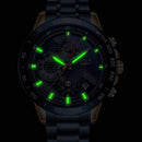 Herre Chronograf Luksus Armbåndsur