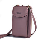Dame Crossbody Clutch Telefonpung