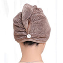 Hårturban i mikrofiber (2 stk.)