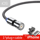 360º magnetisk oplader 1 meter