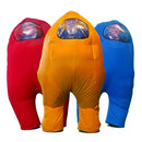 Oppusteligt astronautrumkostume