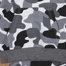 Grå Camouflage Hættetrøje og Buksesæt