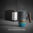 Keramisk Kaffe- og Temok